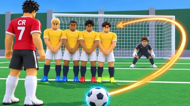 Street Soccer Pro Curve Shots: Controls and Scoring Technique